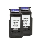 inkClub Inktcartridges XL zwart (2 x MCA020) MCA020-2 Replace: PG-540XL