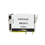 inkClub Inktcartridge geel, 8ml MED073 Replace: T0804