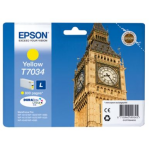 Epson Epson T7034 Inktcartridge geel, 800 pagina's T7034 Replace: N/A