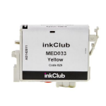 inkClub Inktcartridge, vervangt Epson T0614, geel, 420 pagina's MED033 Replace: T0614