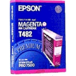 Epson Epson T482 Inktcartridge magenta, 110 ml T482 Replace: N/A