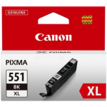 Canon Canon 551 BKXL Inktcartridge fotozwart, 5.530 pagina's CLI-551BKXL Replace: N/A