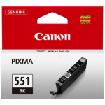 Canon Canon 551 BK Inktcartridge fotozwart, 1.795 pagina's CLI-551BK Replace: N/A