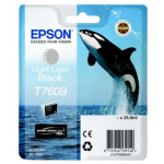 Epson Epson T7609 Inktcartridge licht zwart, 25,9 ml T7609 Replace: N/A
