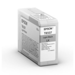 Epson Epson T8507 Inktcartridge licht zwart, 80 ml T8507 Replace: N/A