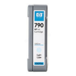 HP HP 790 Inktcartridge licht cyaan, 1000 ml CB275A Replace: N/A