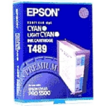 Epson Epson T489 Inktcartridge licht cyaan, 125 ml T489 Replace: N/A