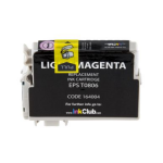inkClub Inktcartridge, vervangt Epson T0806, licht magenta, 11,4 ml KED075 Replace: T0806