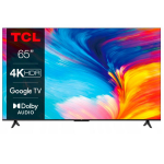 TCL TV LED - 65P631, 65 pulgadas, 4K UHD, HDR10, Game Master, Google TV, Negro