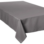 Tafelkleed Rechthoekig 300 X 150 Cm Polyester - Tafellakens - Grijs