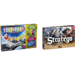 Hasbro Spellenbundel - 2 Stuks - Levensweg Elektronisch Bankieren & Stratego