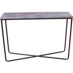 Palace Sidetable 30x110 Cm Beton Decor,. - Zwart