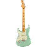 Fender American Professional II Stratocaster LH Mystic Surf Green MN linkshandige elektrische gitaar met koffer