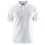 Blaklader Poloshirt Piqué 3324 - kraag met knopen - wit