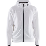 Blaklader Hoodie met rits 3363 - wit/donkergrijs