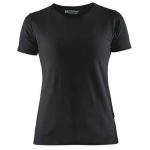 Blaklader T-Shirt Dames 3304 - ronde hals - zwart