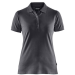 Blaklader Poloshirt Dames Piqué 3307 - donkergrijs