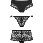 Underneath - Eden Set Van 3 Slips - Zwart