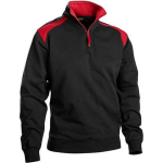 Blaklader Sweatshirt Bi-Colour met halve rits 3353