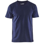 Blaklader T-Shirt V-hals 3360 - marineblauw