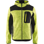 Blaklader Vest Gebreid met softshell High Vis 4930 - geel/zwart