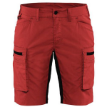 Blaklader Service Short Dames 7149 - rood/zwart