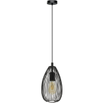 EGLO - Hanglamp E27 Clevedon - Zwart