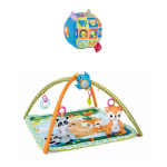 Chicco Bundel - Speelkleed - Magic Forest - Relax & Play & Bal Met Rammelgeluid