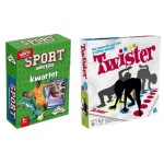 Hasbro Spellenbundel - 2 Stuks - Kwartet Sport Weetjes & Twister