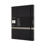 Moleskine Notitieboek Professional, Ft 21,59 X 27,94 Cm, Gelijnd, Harde Cover, 189 Blad, Zwart