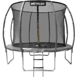 Kettler Trampoline Jump - 305cm - Incl. Net - Incl. Ladder - Zwart - Grijs