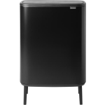 Brabantia - Bo Touch Bin Hi 2 X 30 L Matt Black - Zwart