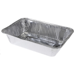 BBQ Aluminium Bereidingsbakjes 5 Stuks - Silver