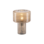 Paul Neuhaus Design tafellamp amber glas - Andro - Oranje
