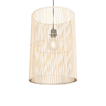QAZQA Scandinavische hanglamp bamboe - Natasja