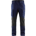 Blaklader Service werkbroek met stretch 1459 - marineblauw/zwart