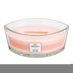 Woodwick Heartwick Flame Ellipse Trilogy Geurkaars - Island Getaway - Roze