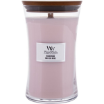 Woodwick Hourglass Large Geurkaars - Rosewood - Roze