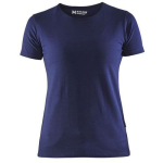 Blaklader T-Shirt Dames 3304 - ronde hals - marineblauw