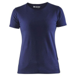 Blaklader T-Shirt Dames 3304 - ronde hals - marineblauw