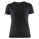 Blaklader T-Shirt Dames 3304 - ronde hals - zwart