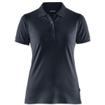 Blaklader Poloshirt Dames Piqué 3307 - knoopsluiting - donker marineblauw