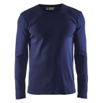 Blaklader T-shirt lange mouw - marineblauw