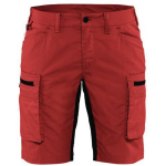 Blaklader Service Short Dames 7149 - rood/zwart