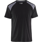 Blaklader T-shirt Bi-Colour 3379 - zwart/grijs