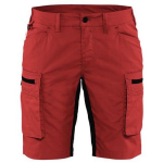 Blaklader Service Short Dames 7149 - rood/zwart