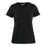 Blaklader T-shirt Dames 3334 - ronde hals - zwart