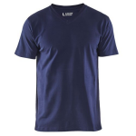 Blaklader T-Shirt V-hals 3360 - marineblauw