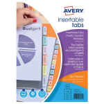 Avery Hoezen met tabs A4+ - 180 micron -