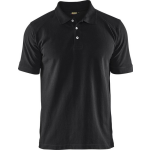 Blaklader Poloshirt Piqué 3324 - kraag met knopen - zwart